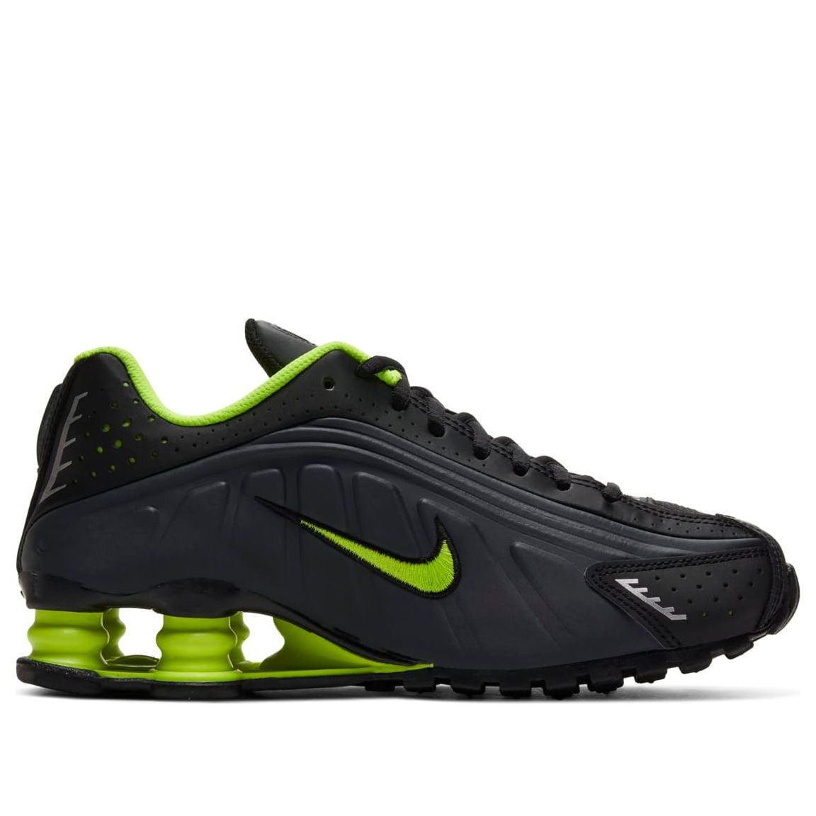 (GS) Nike Shox R4 'Black Volt' CW2626-002