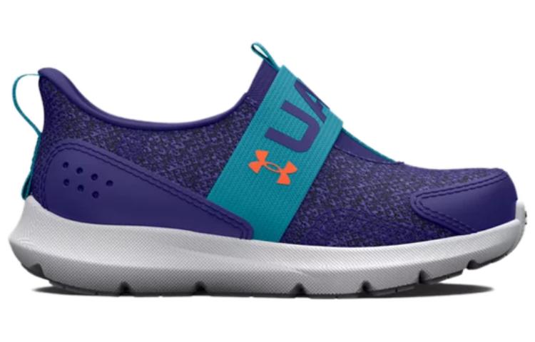 (PS) Under Armour Surge 3 Slip Printed Running Shoes 'Navy Blue' 3026530-500