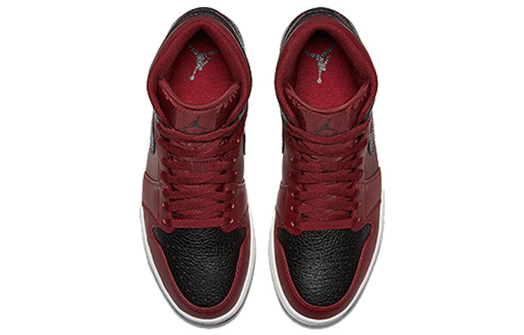 Air Jordan 1 Mid 'Reverse Banned' 554724-601