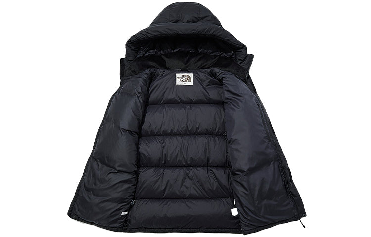 THE NORTH FACE Hooded Down Praka Jacket 'Black' NJ1DL53J