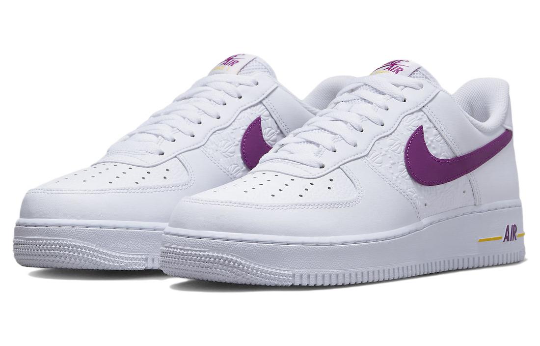 Nike Air Force 1 '07 'Embossed Hoops - Lakers' FJ4209-100