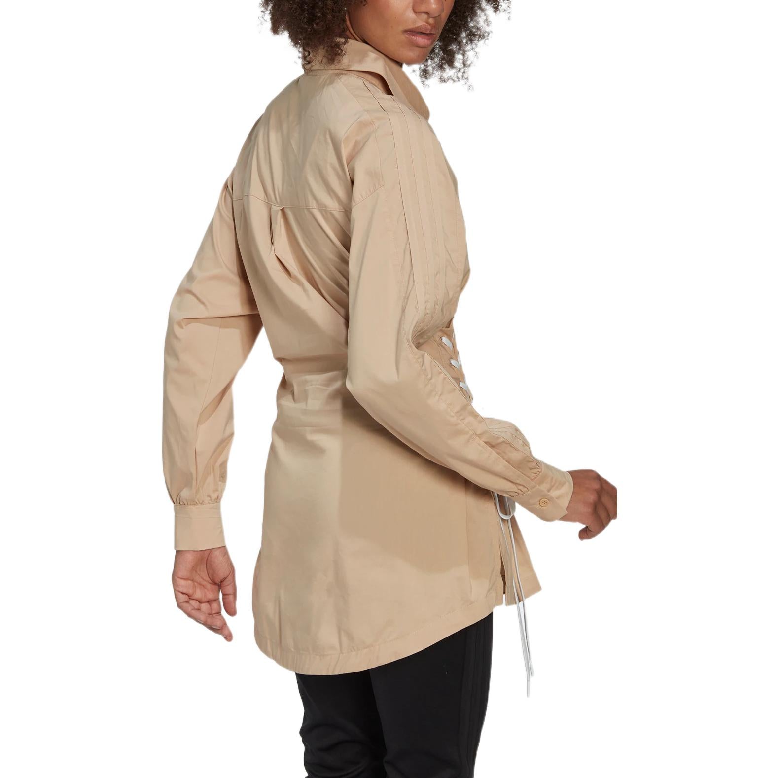 (WMNS) adidas Always Original Shirt Asia Sizing 'Tan' HK5081