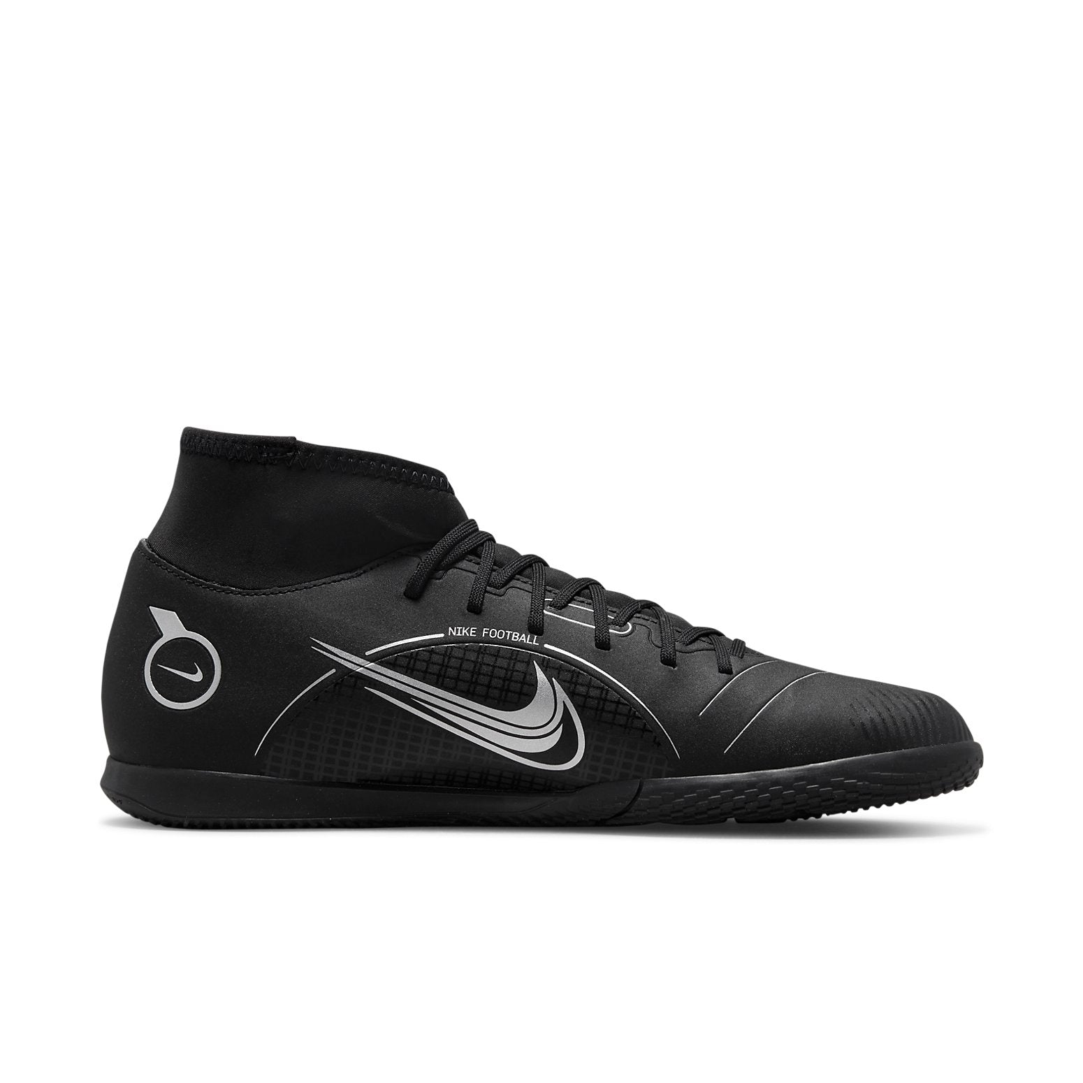 Nike Mercurial Superfly 8 Club IC 'Black Metallic Silver' DJ2907-007