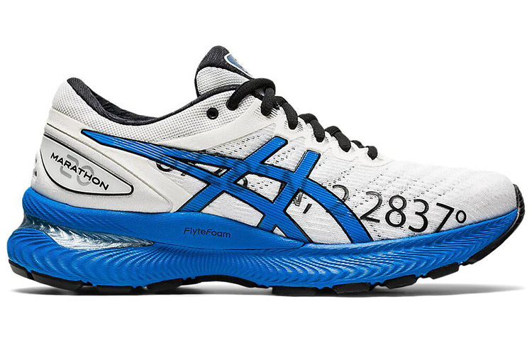 (WMNS) ASICS Gel-Nimbus 22 'White Blue' 1012A772-101