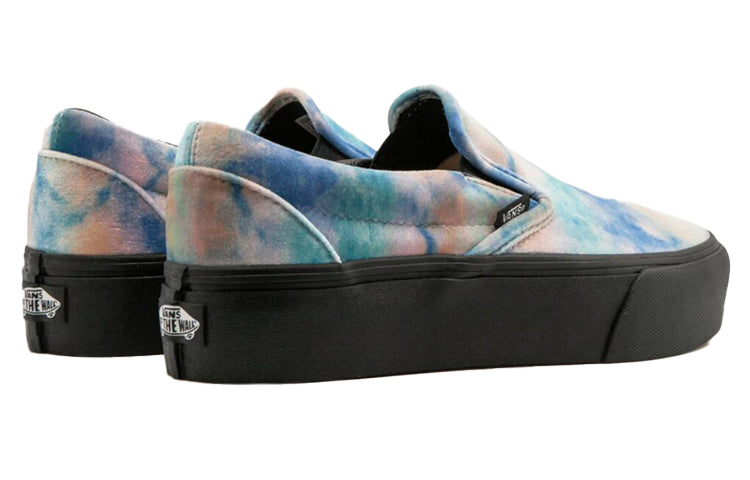 Vans Classic Slip-On Platform 'Velvet Tie-Dye' VN0A3JEZQ6E