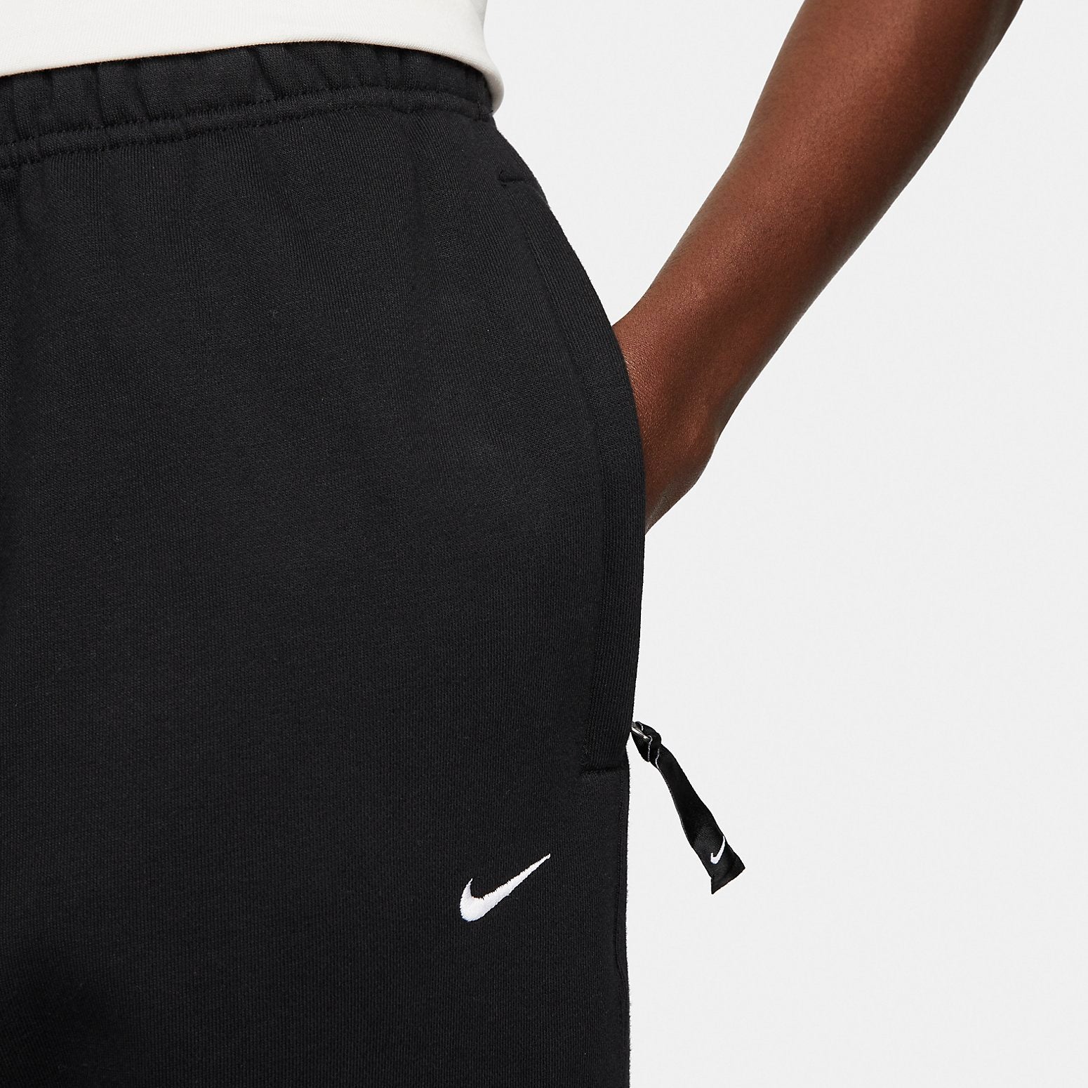 Nike Solo Swoosh Fleece Trousers 'Black' DX1364-010
