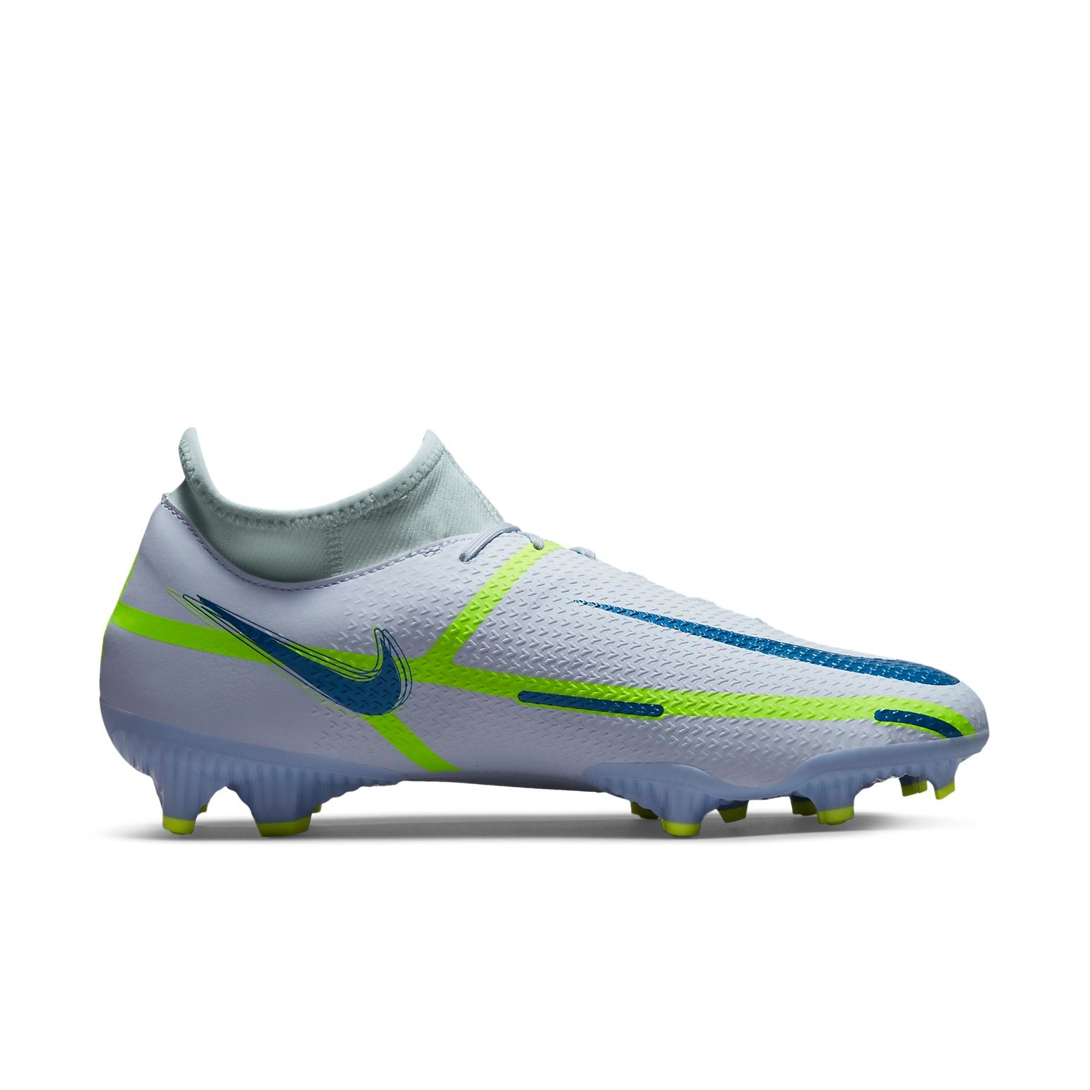 Nike Phantom GT2 Academy DF MG 'Grey Dark Marina Blue' DC0797-054