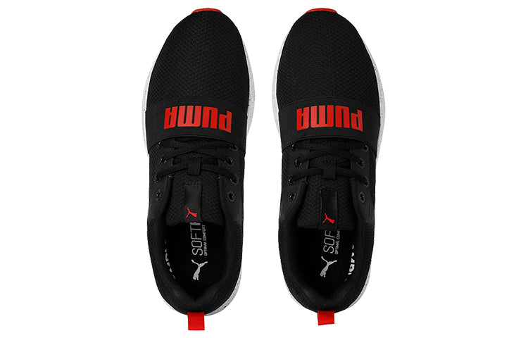 PUMA Wired Speckled Imeva 'Black White Red' 373200-01
