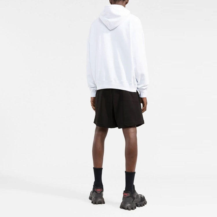 Men's Off-White Chest Alphabet Ordinary Version White Pullover OMBB085F22FLE00201100110