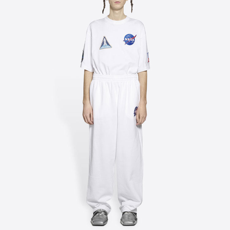Balenciaga x NASA Joggers 'Bianco' 641673TKVD89040