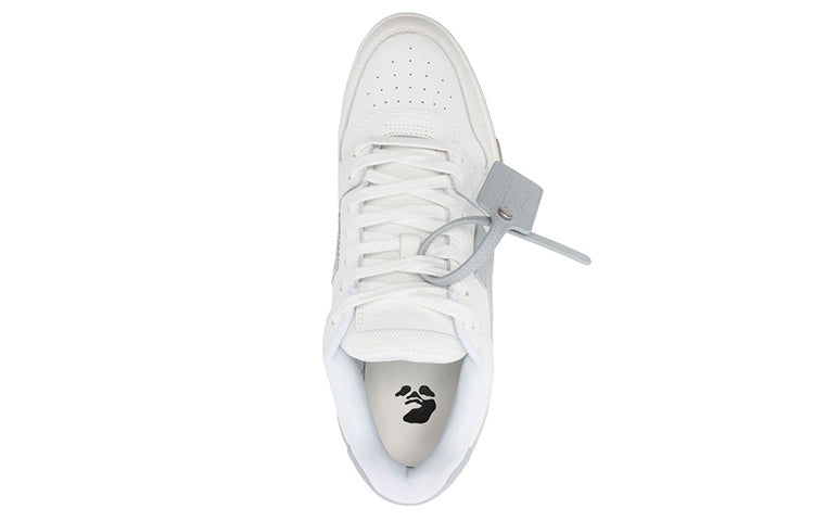 Off-White Out Of Office Low-Top Sneakers 'White Grey' OMIA189C99LEA0040109