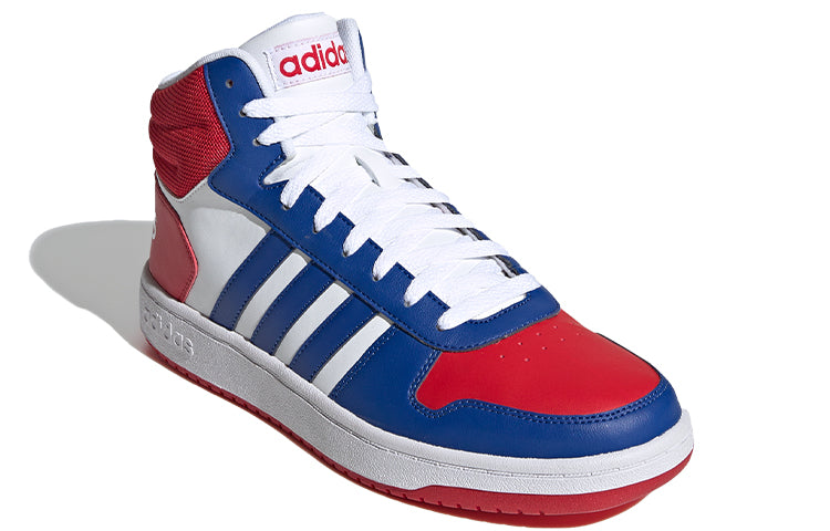 adidas Hoops 2.0 Mid 'White Blue Red' FY8472