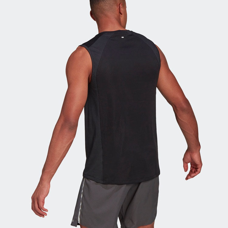 adidas Heatrdy Sleevl Casual Running Sports Vest Black GK4298