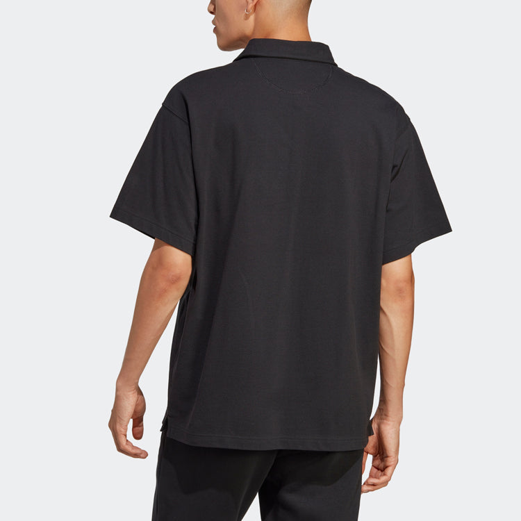 adidas originals Premium Essentials Polo Shirt 'Black' HR8677