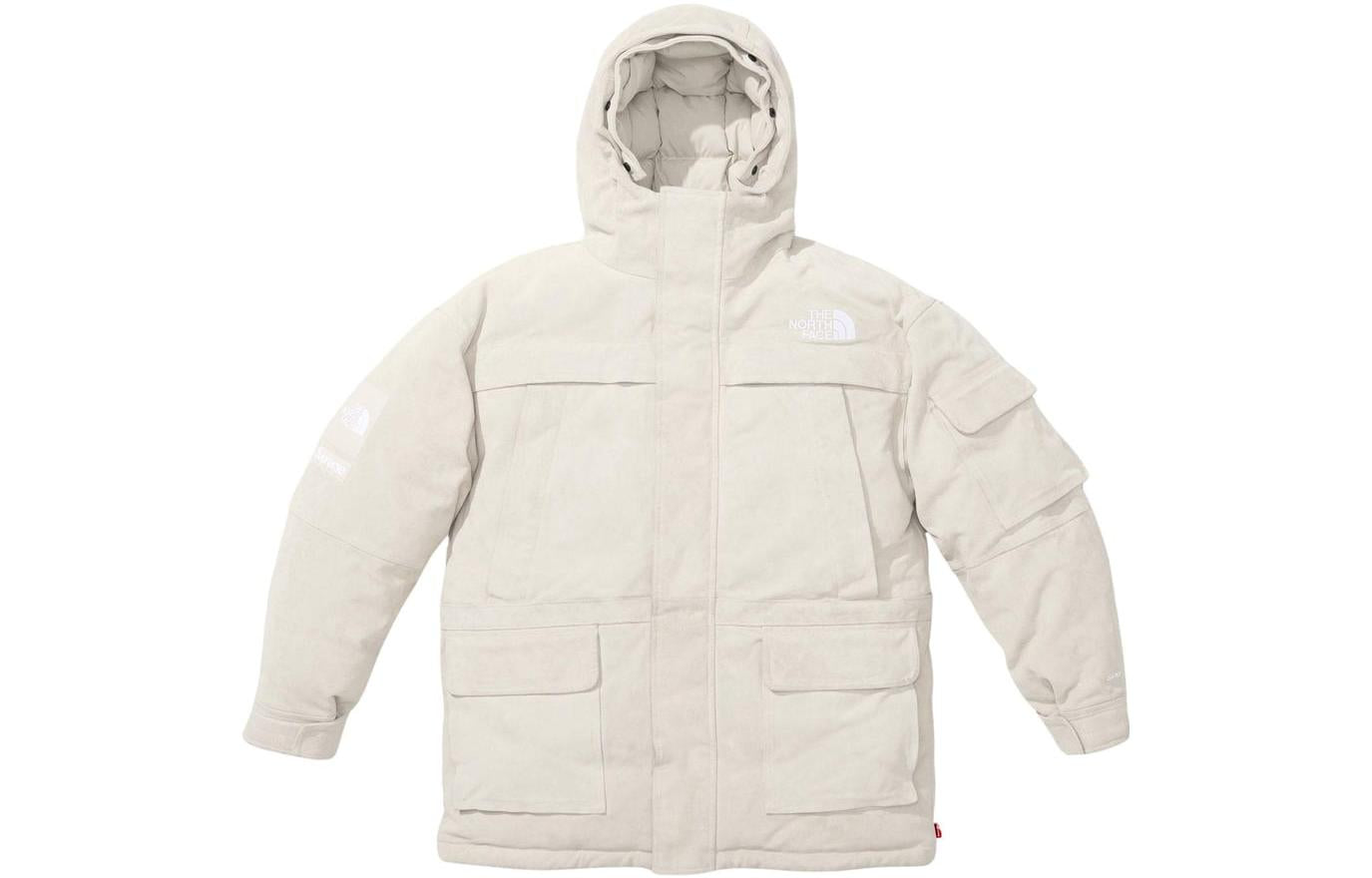 Supreme x THE NORTH FACE FW23 Week15 Suede 600-Fill Down Parka Jacket 'Beige' SUP-FW23-227