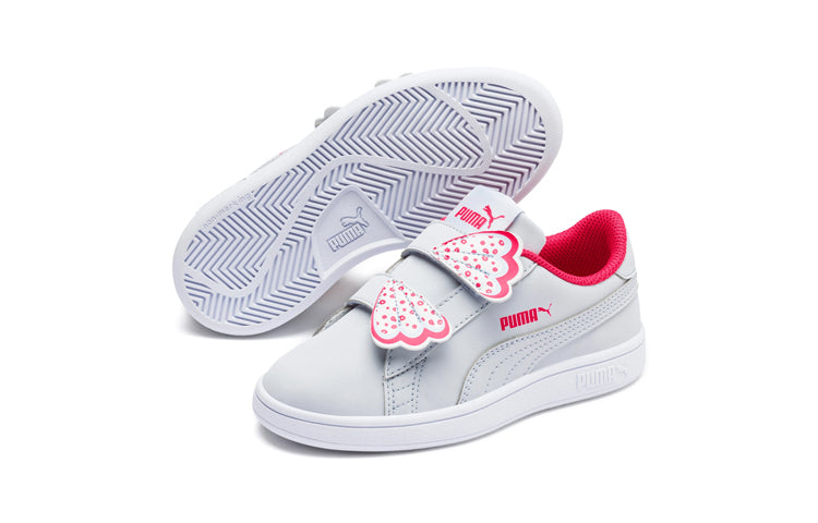 (PS) PUMA Smash V2 Butterfly Casual Shoes Gray 370098-04