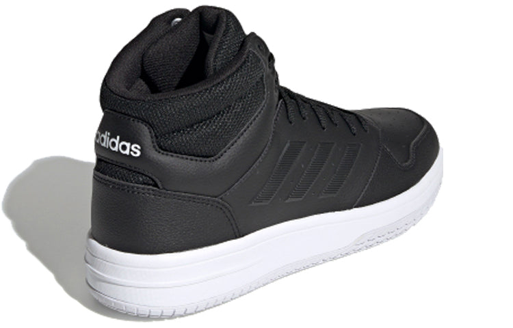 adidas Vintage basketball shoes 'Black White' EG4234