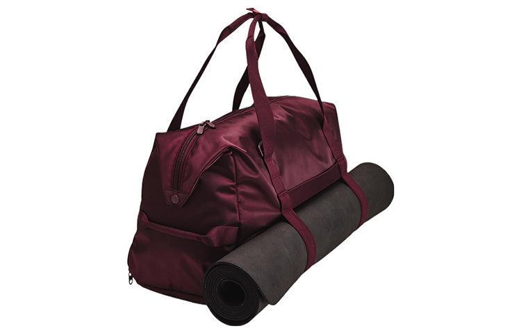 (WMNS) Under Armour Essentials Duffle Bag 'Burgundy' 1378416-600