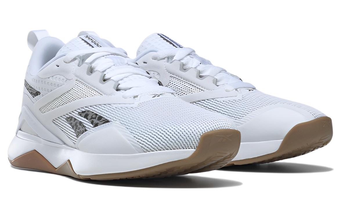 (WMNS) Reebok Nanoflex TR 20 'White Black Rubber Gum' HQ4224