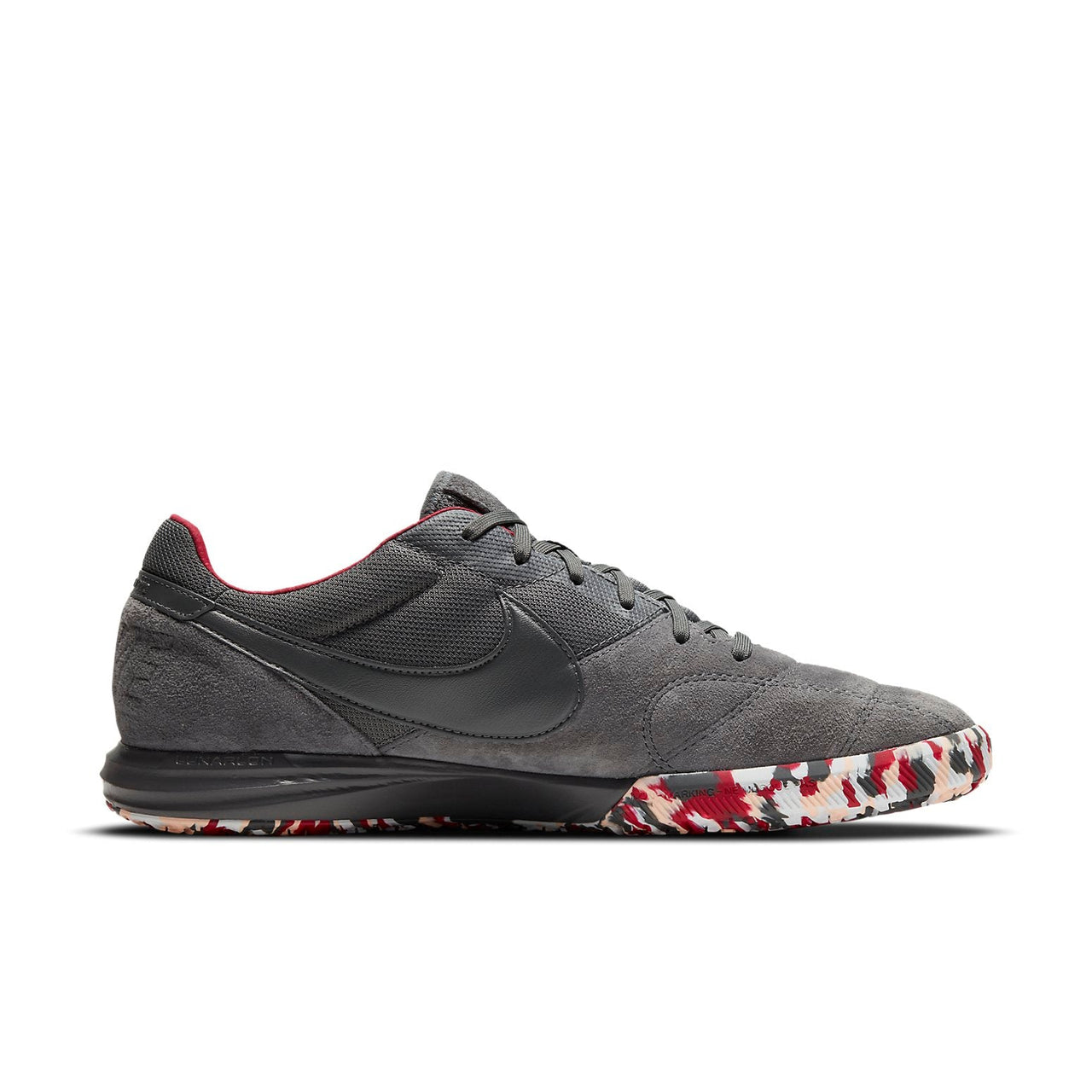 Nike Premier 2 Sala IC 'Grey Cardinal Red Camo' AV3153-068