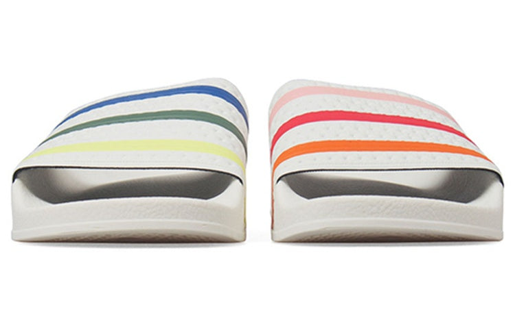 adidas Adilette Pride Rainbow Slippers 'White' DB3436