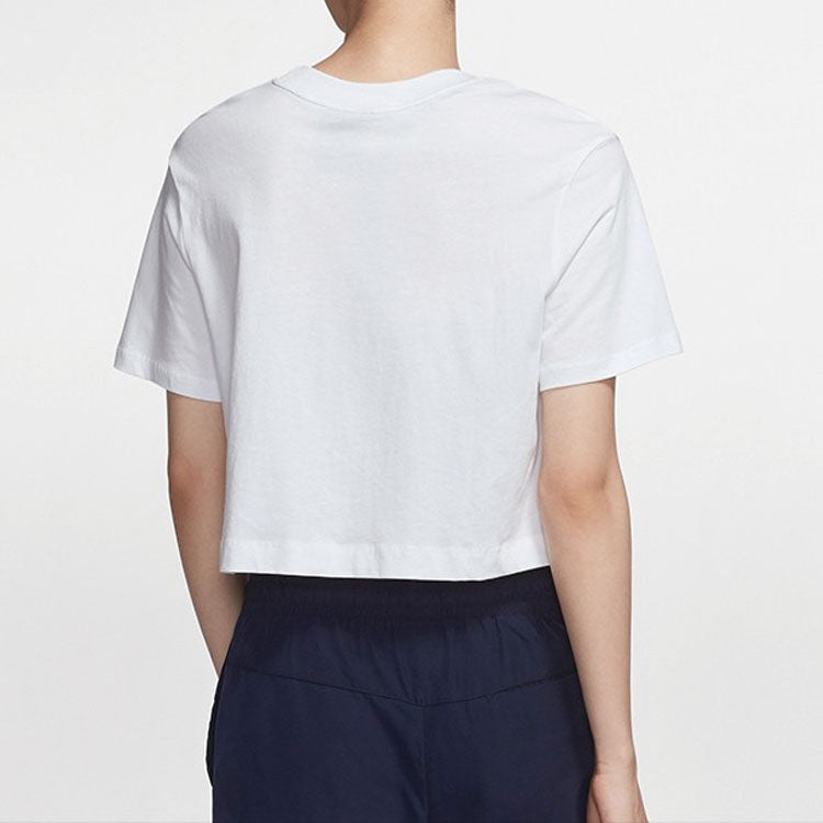 (WMNS) Nike Casual Loose Round Neck Short Sleeve White BV4778-100