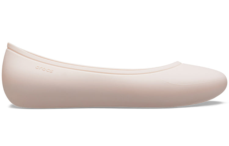 (WMNS) Crocs Brooklyn Flats 'Quartz' 209384-6UR