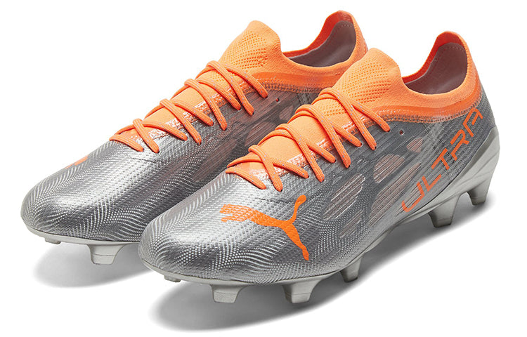PUMA Ultra 1.4 FG AG 'Diamond Silver Neon Citrus' 106694-01