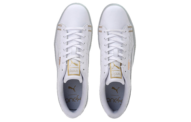 PUMA x one8 Virat Kohli Basket Classic Casual Board Shoes White/Green 375314-01