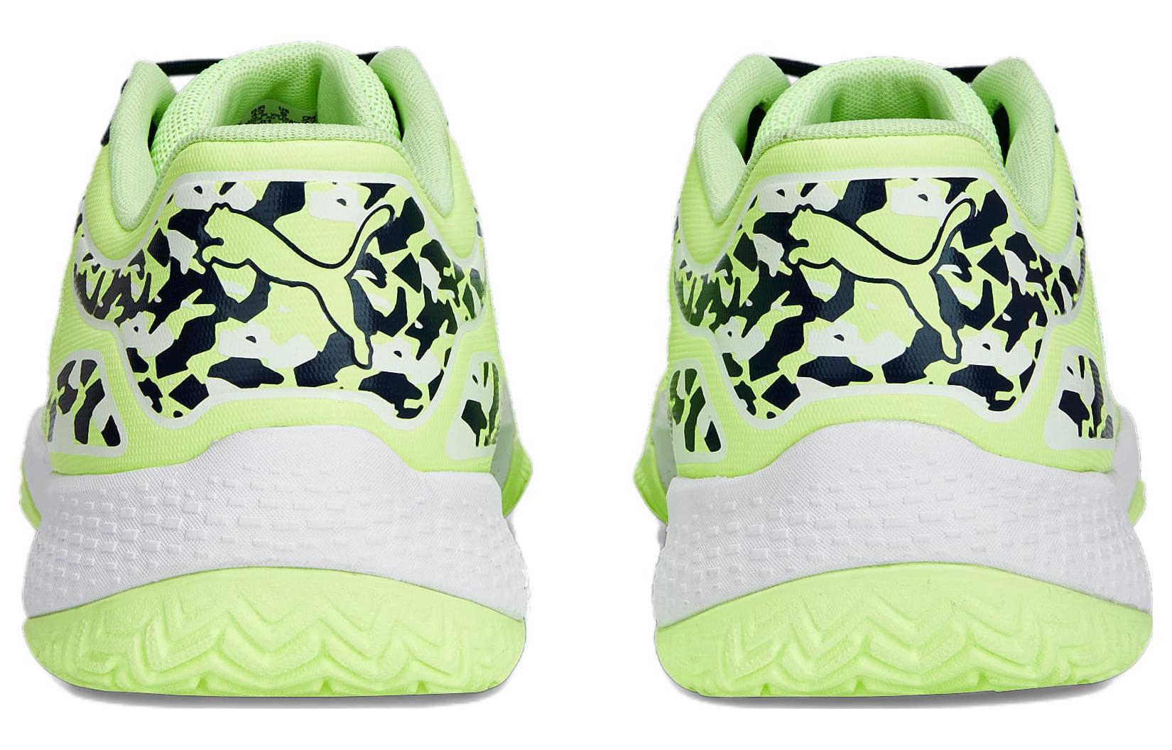 PUMA Solarcourt RCT Padel 'Fast Yellow Camo' 107296-01