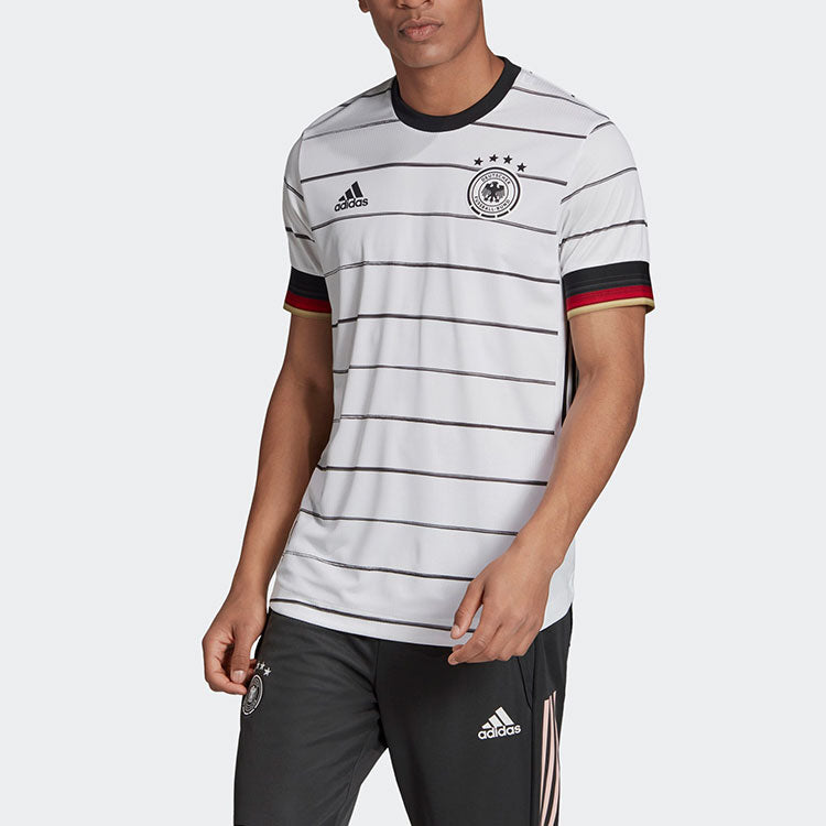adidas AU Player Edition 20-21 Season Germany Home Short Sleeve Jersey White EH6104