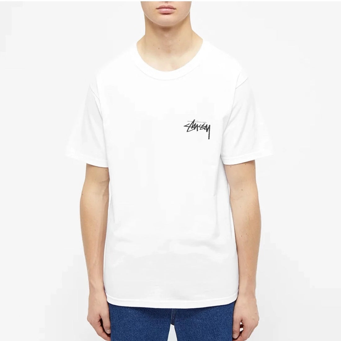 Stussy Say It Loud Logo Short Sleeve Unisex White 1904481-WHITE