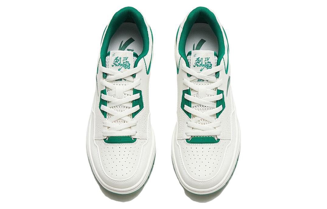 (WMNS) ANTA Flame 4 Low 'White Green' 122328081-5