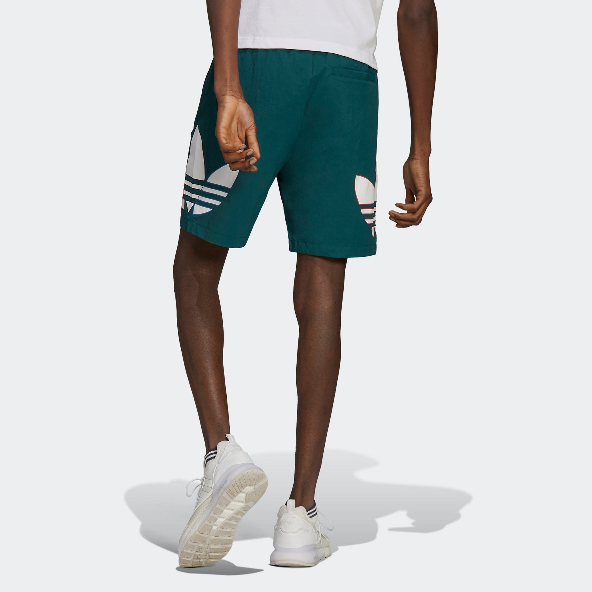 adidas originals Tricolor Short Men's Green H09358