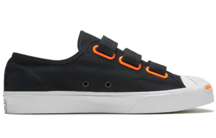 Converse Jack Purcell Low Easy-On 'Black Total Orange' 168136C