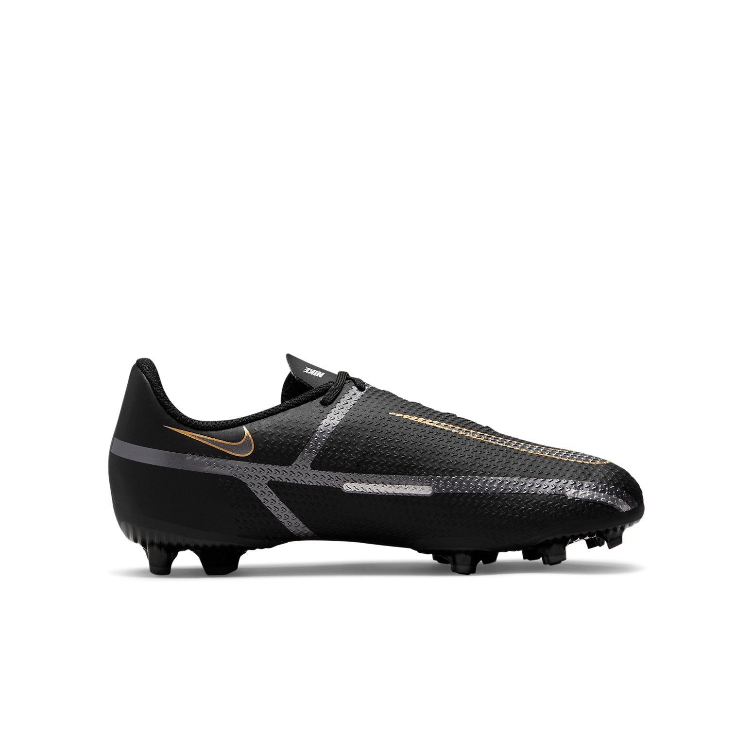 (GS) Nike Phantom GT2 Academy MG 'Black Metallic Gold' DC0812-007