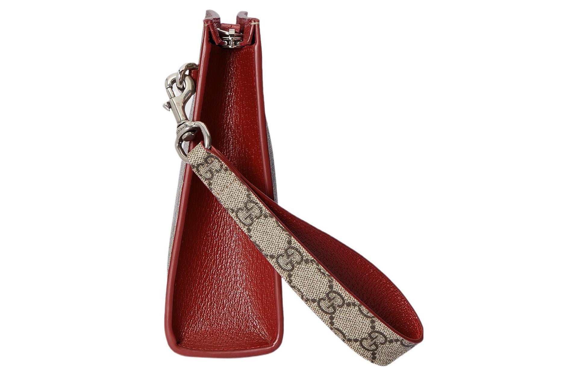 Gucci Pouch With GG Detail 'Beige Ebony Supreme' 768255-FACQC-9752