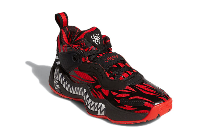 (GS) adidas Marvel x D.O.N. Issue #3 'Venom Carnage - Black Vivid Red' GZ5494