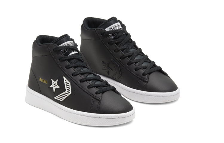 Converse Pro Leather Mid 'Black White' 368400C