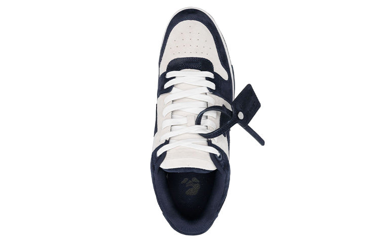 Off-White Out Of Office Low-Top Sneaker 'Navy White' OMIA189S23LEA0100146