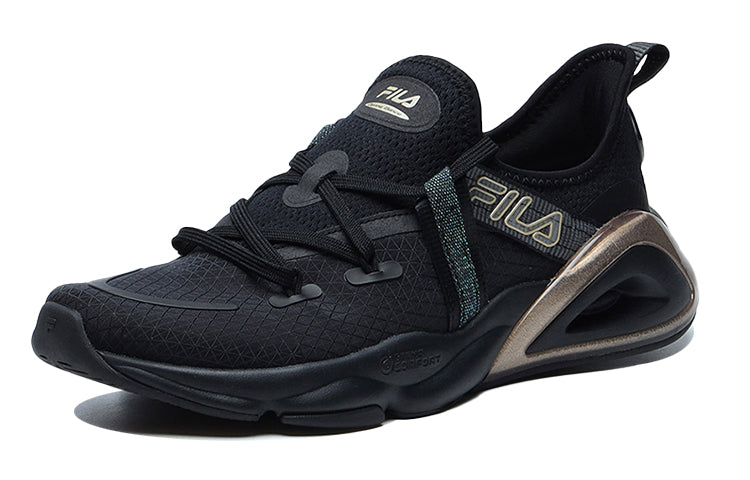 (WMNS) FILA Athletics Low GS Black A12W122107FBK