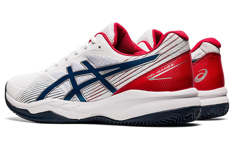 ASICS Gel-Game 8 Clay 'White Red Blue' 1041A193-102