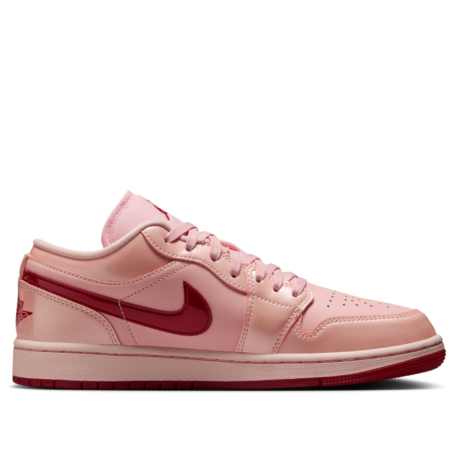 (WMNS) Air Jordan 1 Low Patent 'Valentine's Day' HF3174-600