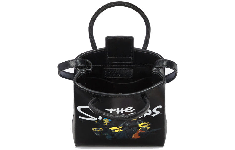 Balenciaga x The Simpsons Mini Shopping Bag 'Black' 59382623VBN1000