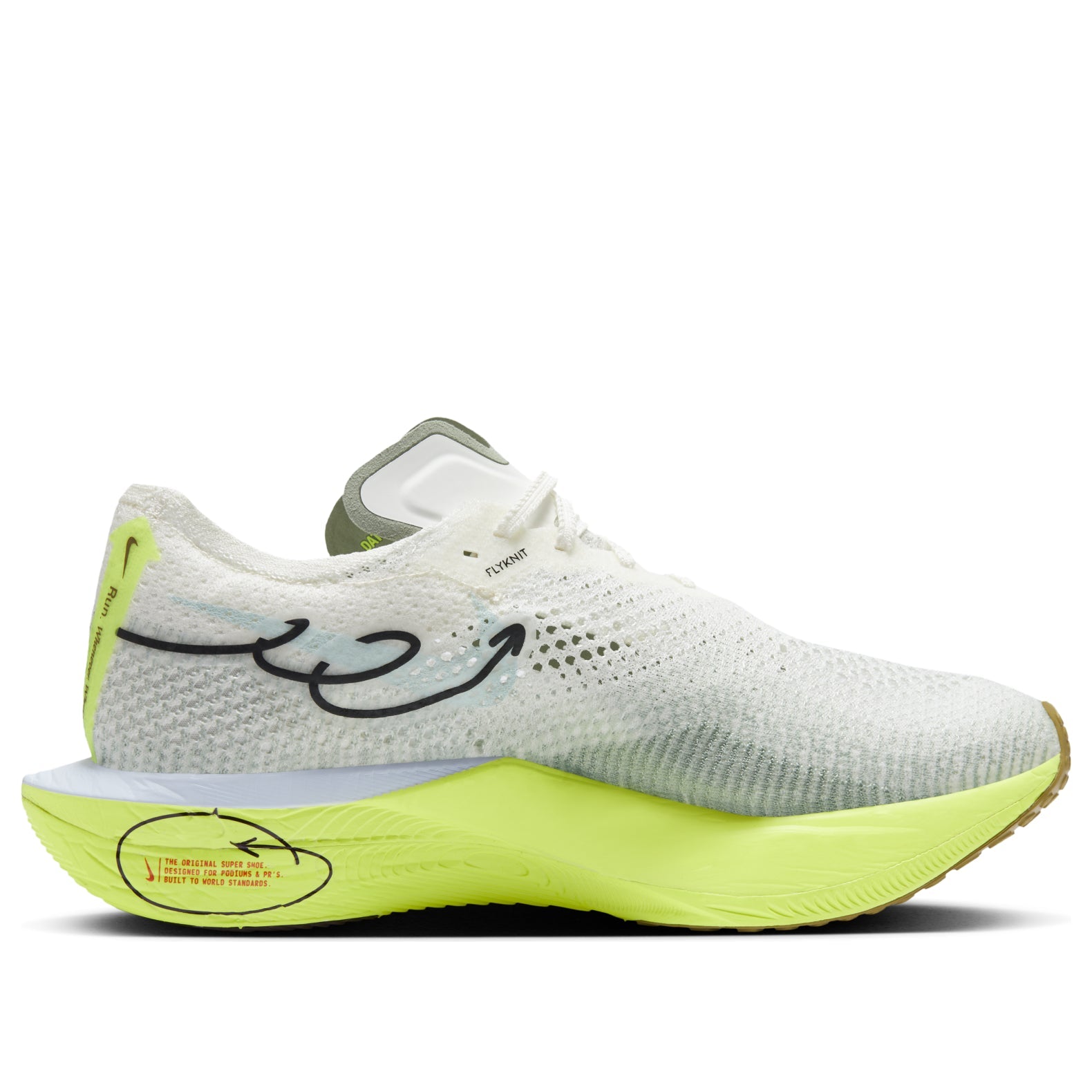 Nike ZoomX Vaporfly 3 Next% 3 'White Green' HQ3450-147