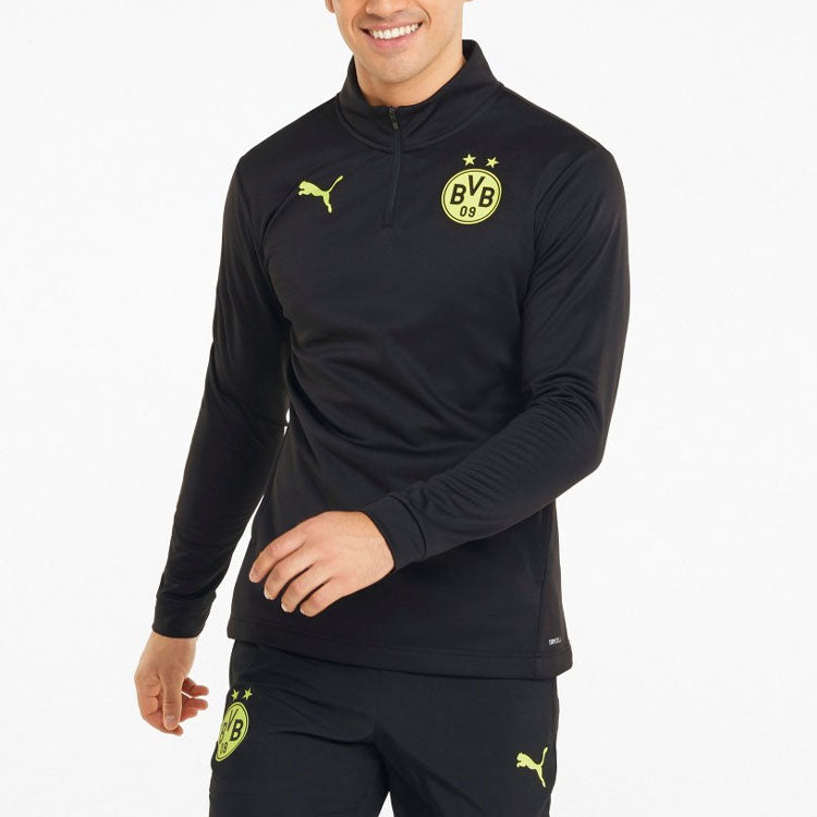 PUMA Borussia Dortmund 21 22 Pre Match Drill Top 'Black' 765019-05