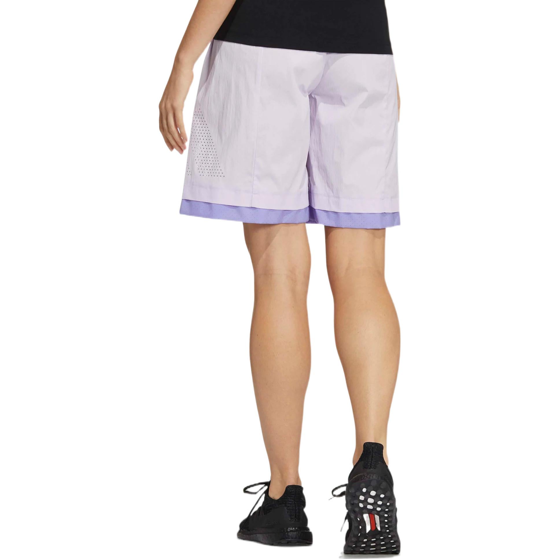 (WMNS) adidas UST EXC Shorts Asia Sizing 'Purple' HE9956