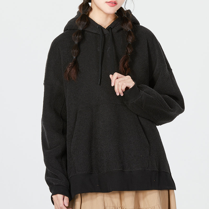 (WMNS) PUMA Winterized Hoodie 'Black' 672132-01