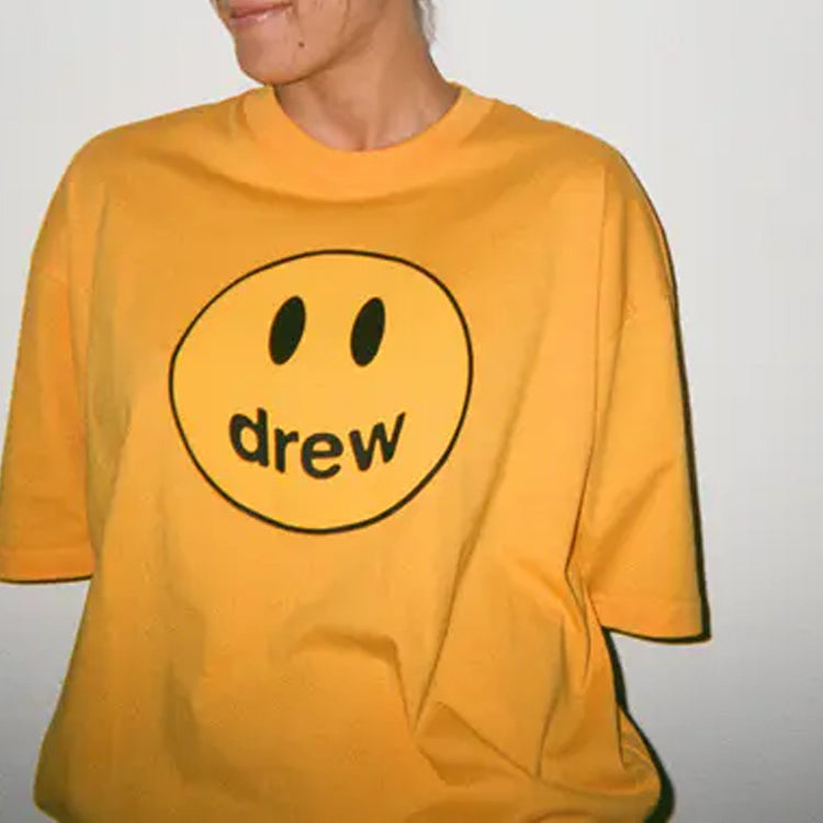 Drew House Mascot Short-Sleeve Tee Unisex Yellow DR-SS20-022