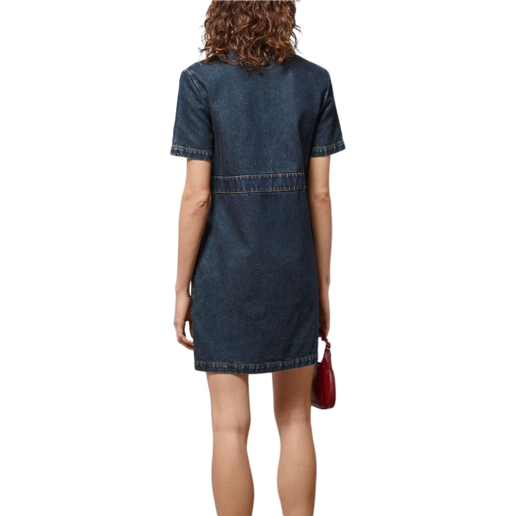 (WMNS) Gucci Organic Denim Dress 'Dark Blue' 776564-XDCVP-4100